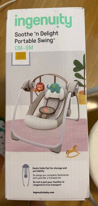Columpio Ingenuity Cozy Kingdom Plegable