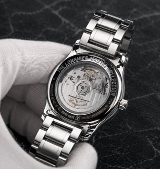 Reloj Longines Azul y Plateado