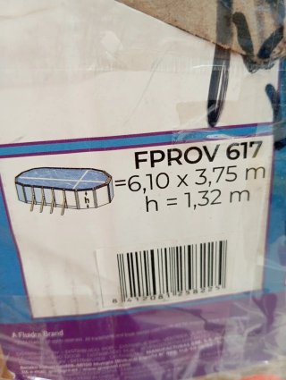 Gre Liner Piscina PVC Ovalada 610x375x132