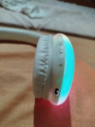 Auriculares LED Multicolor, Gran Volumen