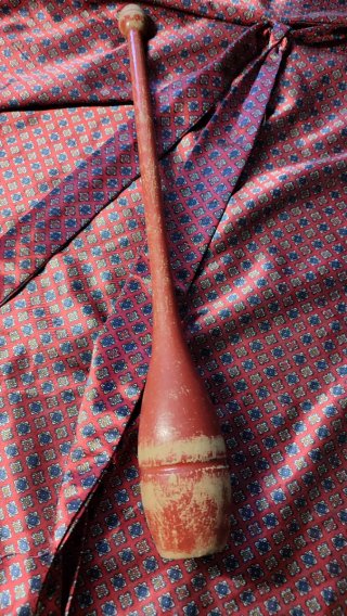 Maza Gimnástica Madera Vintage