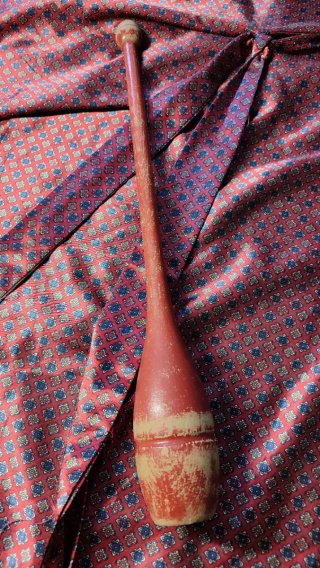 Maza Gimnástica Madera Vintage