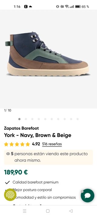 Botas Belenka Hidrófugas Talla 40