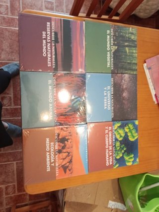 Coleccion libros descubrir la naturaleza