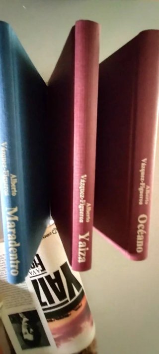 Novela. Trilogía Océano de Vázquez Figueroa.