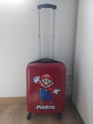 Trolley Infantil Mario Bros Rojo