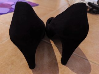 Tacones Marypaz Negros Talla 38