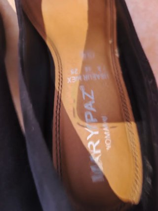 Tacones Marypaz Negros Talla 38