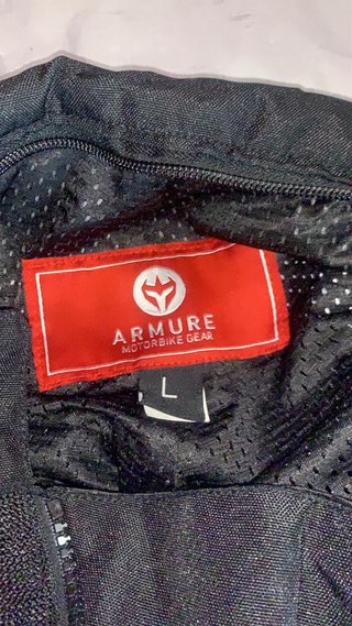 Pantalón Moto Touring ARMURE Negro (TALLA L)