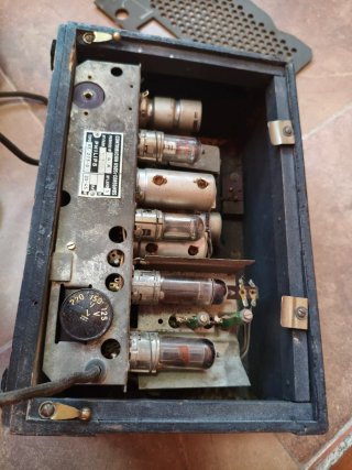 Radio Philips BE-273-U Válvulas Vintage