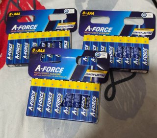 Pilas AAA A-FORCE 8uds