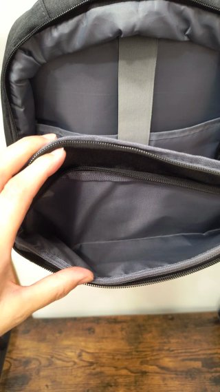 Mochila Negra y Gris Marengo