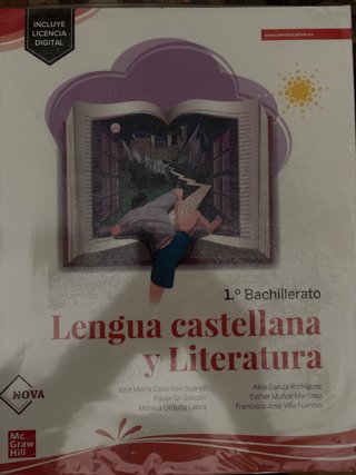 Lengua castellana y Literatura 1.º Bachillerato...