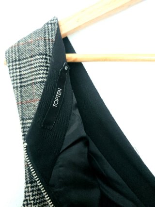 Vestido TopTen Talla M Cuadros