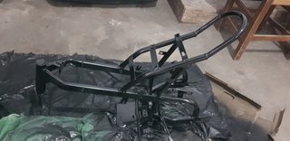Mini moto custom hecha a mano
