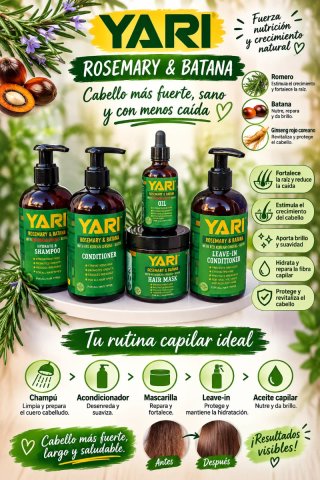 Pack Yari Rosemary & Batana Caída