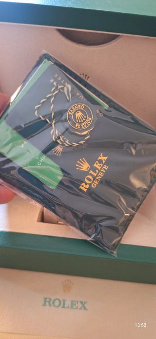 Caja Rolex Verde
