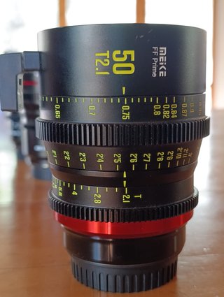 Meike 50mm T2.1 FF Cine EF