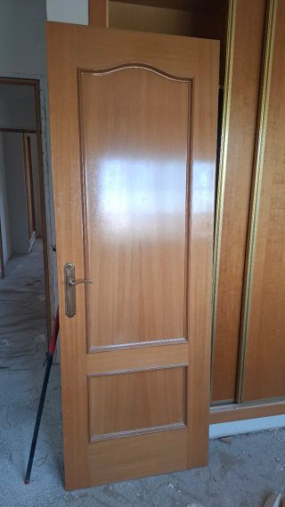 Puertas maciza de roble