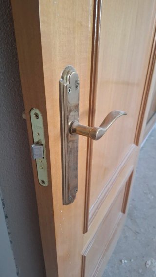 Puertas maciza de roble