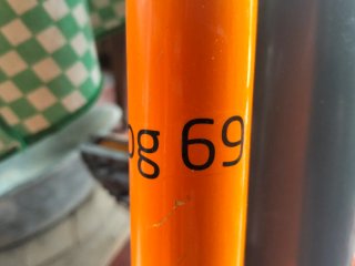 Bicicleta Frog 69 Naranja