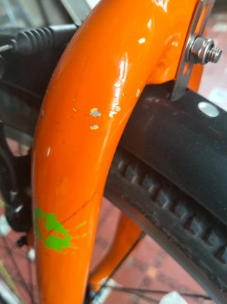 Bicicleta Frog 69 Naranja