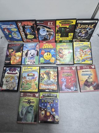 Lote 17 Juegos PC CD-ROM Disney y más