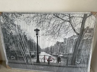 Cuadro paisaje urbano casi nuevo