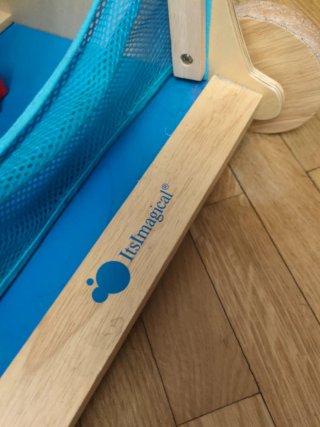 Andador de madera para bebés