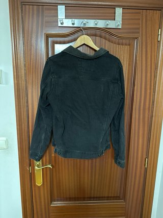 Cazadora Vaquera Negra Zara Talla M