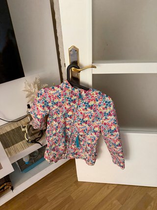 Chaqueta infantil estampada talla 9/10 anos