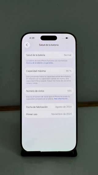 iPhone 16 Pro 128GB Titanio Natural - Como Nuevo