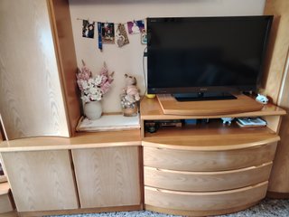 Mueble Comedor Pino Macizo Roble