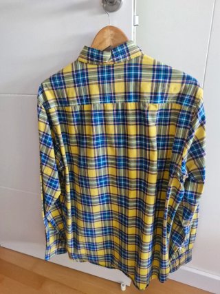 Camisa El Ganso cuadros azul y amarillo