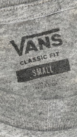Camiseta Vans Gris