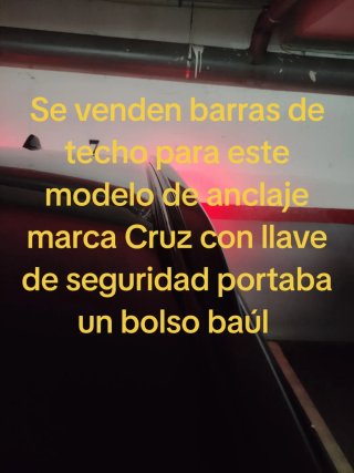 Barras portaequipajes Cruz