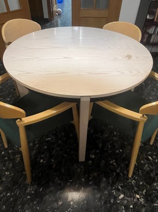 Mesa Comedor Extensible Madera