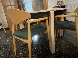 Mesa Comedor Extensible Madera