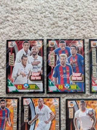 Colección cromos Adrenalyn