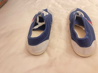 Zapatillas Kawasaki Lona Azul Marino T43