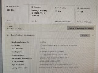 Ordenador Asus All-in-One Negro/Plateado