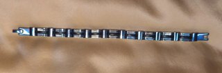 Bracciale Uomo Acciaio Inox Nero