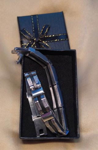Bracciale Uomo Acciaio Inox Nero