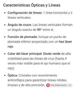 Láser lineal Flex ALC 3/1-G/R