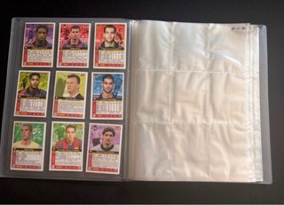 Lote 5 álbumes vacíos para cromos y fichas