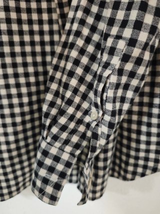 Camisa o sobrecamisa H&M cuadros Vichy Talla S