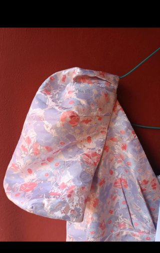 Vestido Forever New Talla 14 Floral Lila