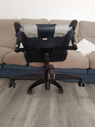 Silla Gaming INFINITON Negra y Gris