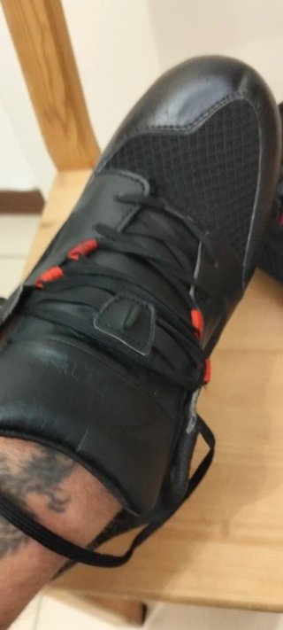 Scarpe Bici MTB Nere con Agganci