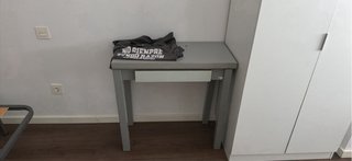 2 Mesita de noche blanca